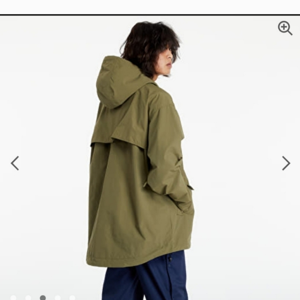 CONVERSE X KIM JONES MENS PARKA JACKET IN ARMY GREEN NWT SIZE MEDIUM & …